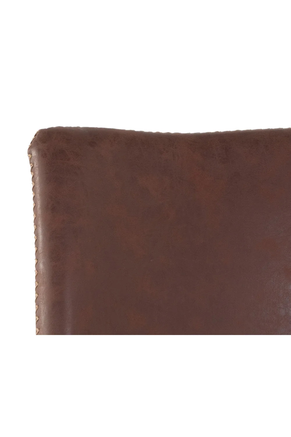 Luxury Upholstered Modern Leather Counter Stool European Style for Villa