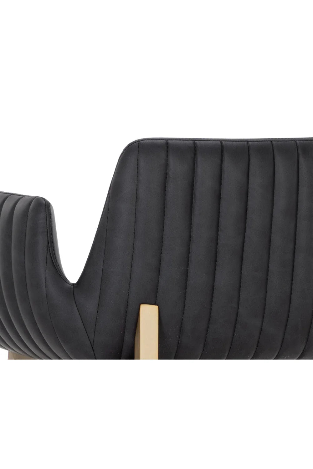 Luxury Upholstered Modern Leather Counter Stool European Style for Villa