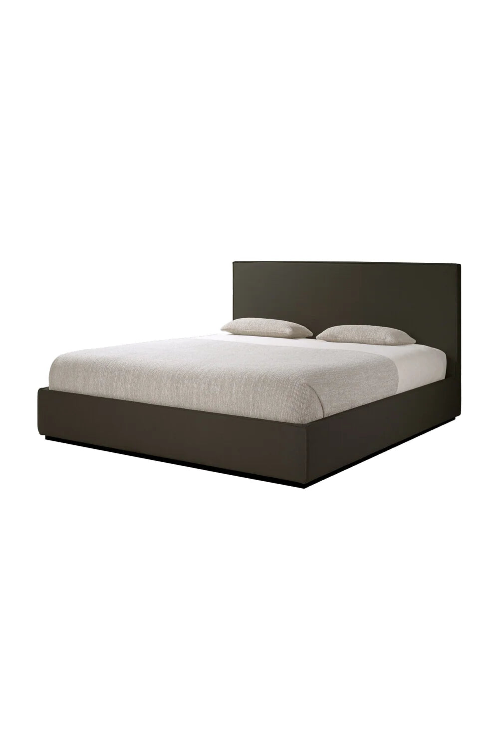 Luxury Upholstered Modern Linen Bed European Style for Villa