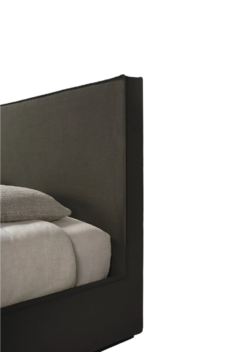 Luxury Upholstered Modern Linen Bed European Style for Villa