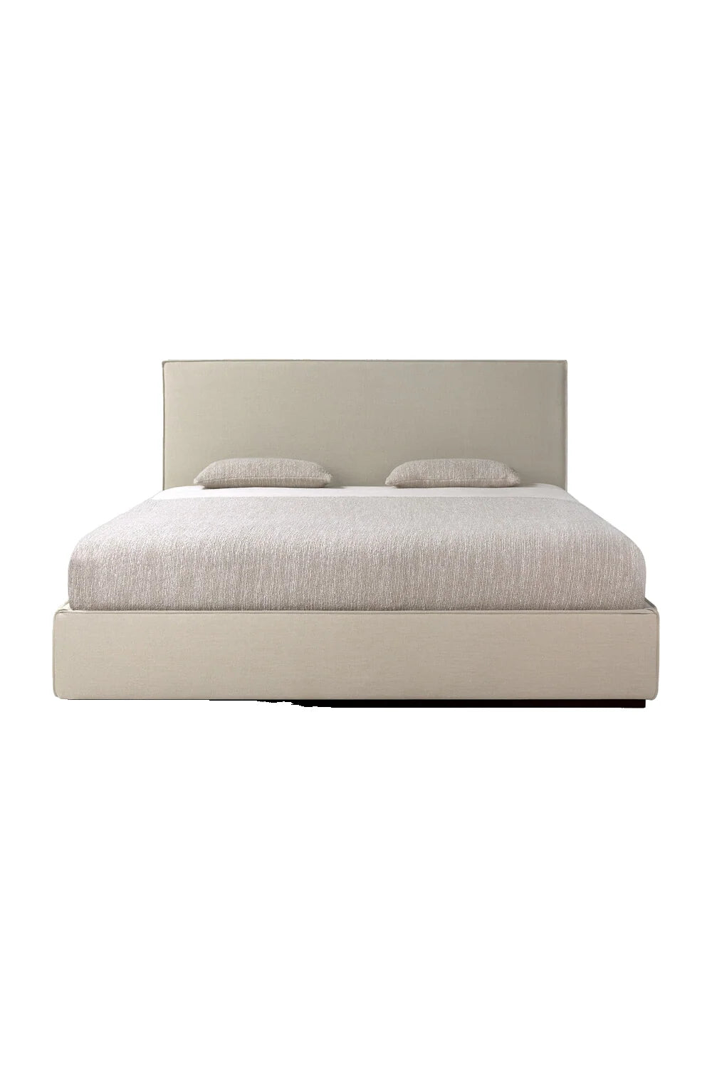 Luxury Upholstered Modern Linen Bed European Style for Villa