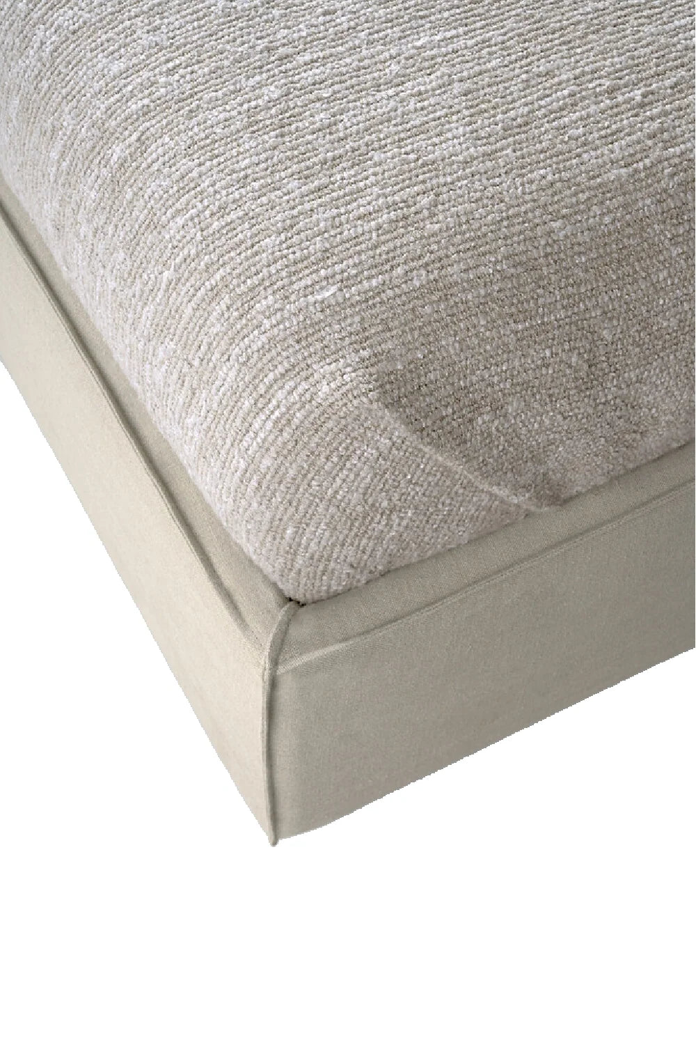 Luxury Upholstered Modern Linen Bed European Style for Villa