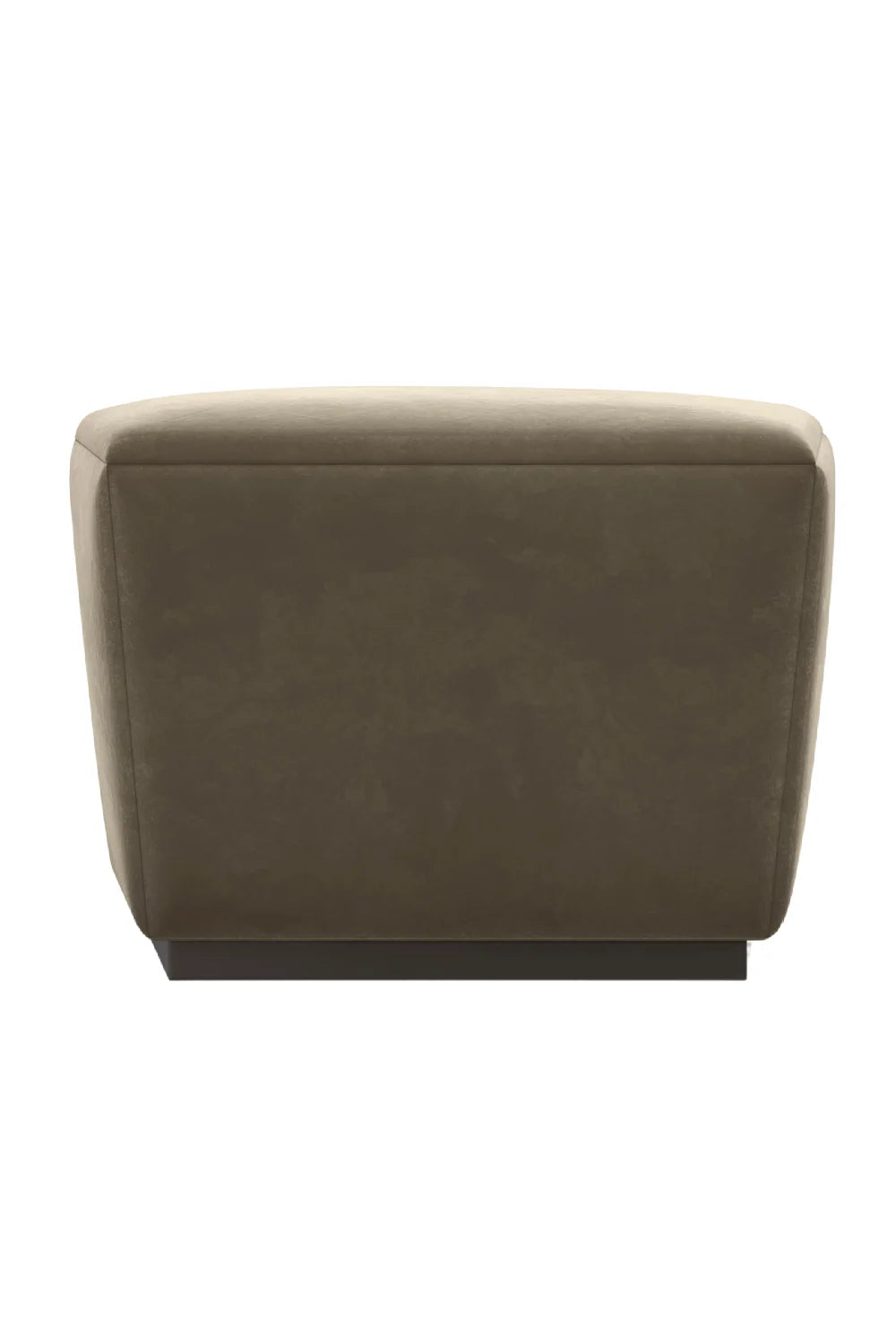 Luxury Upholstered Modern Mohair Storage Ottoman European Style for Villa