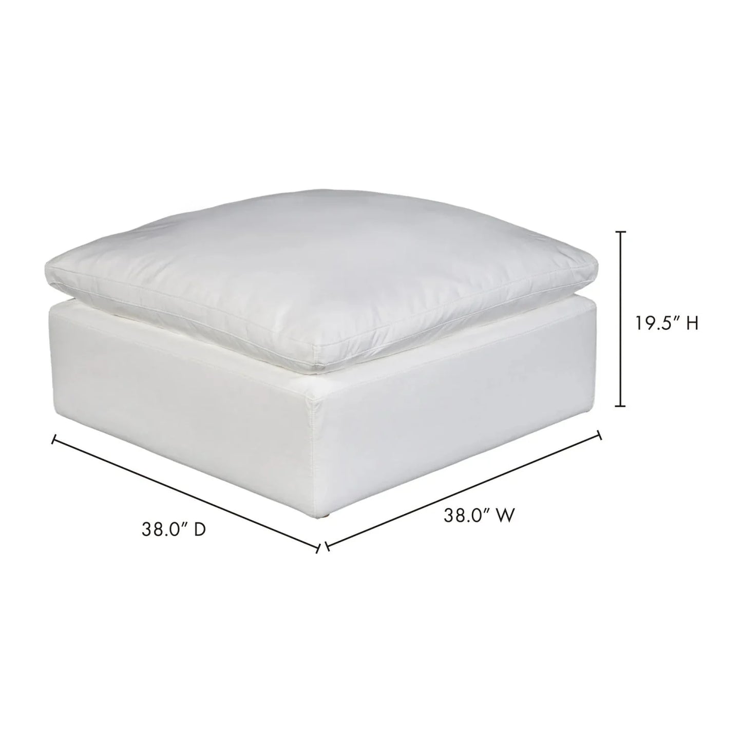 Luxury Upholstered Modern Ottoman European Style for Villa
