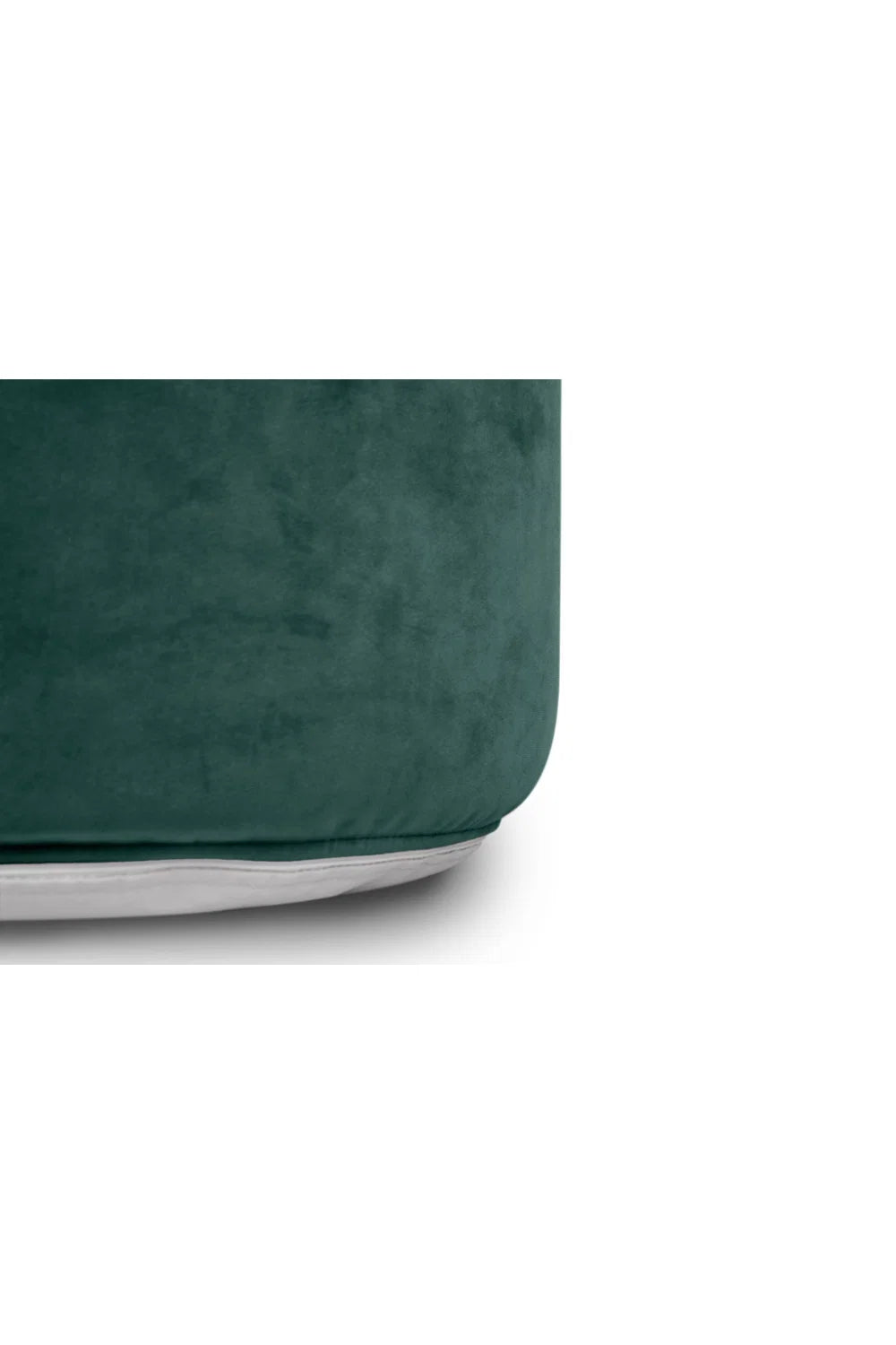 Luxury Upholstered Modern Round Ottoman European Style for Villa