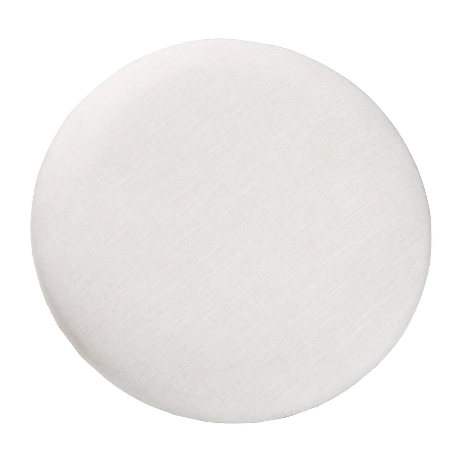 Luxury Upholstered Modern Round Ottoman European Style for Villa