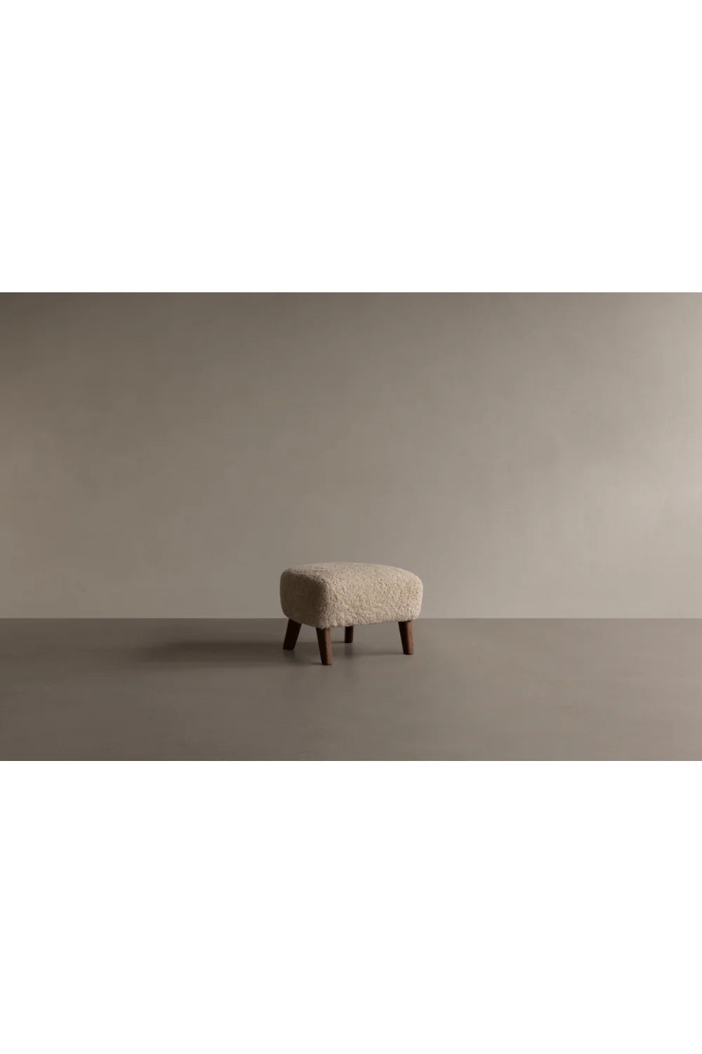 Luxury Upholstered Modern Round Ottoman European Style for Villa