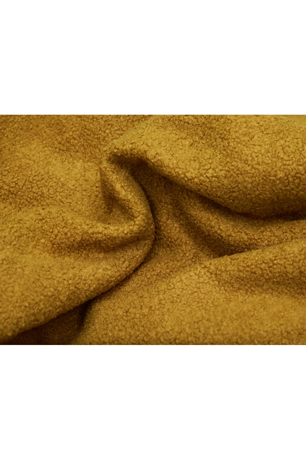 Luxury Upholstered Modern Sherpa Pouf European Style for Villa