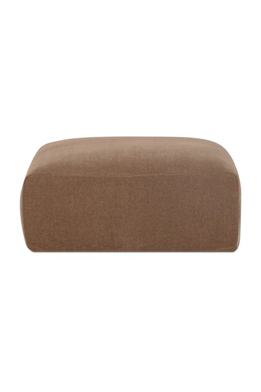 Luxury Upholstered Modern Slipcover Ottoman European Style for Villa