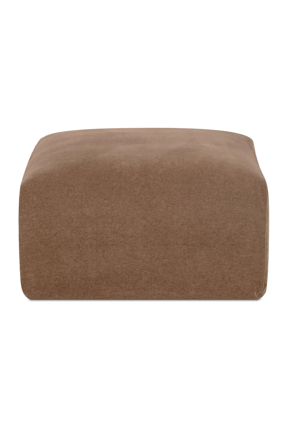 Luxury Upholstered Modern Slipcover Ottoman European Style for Villa