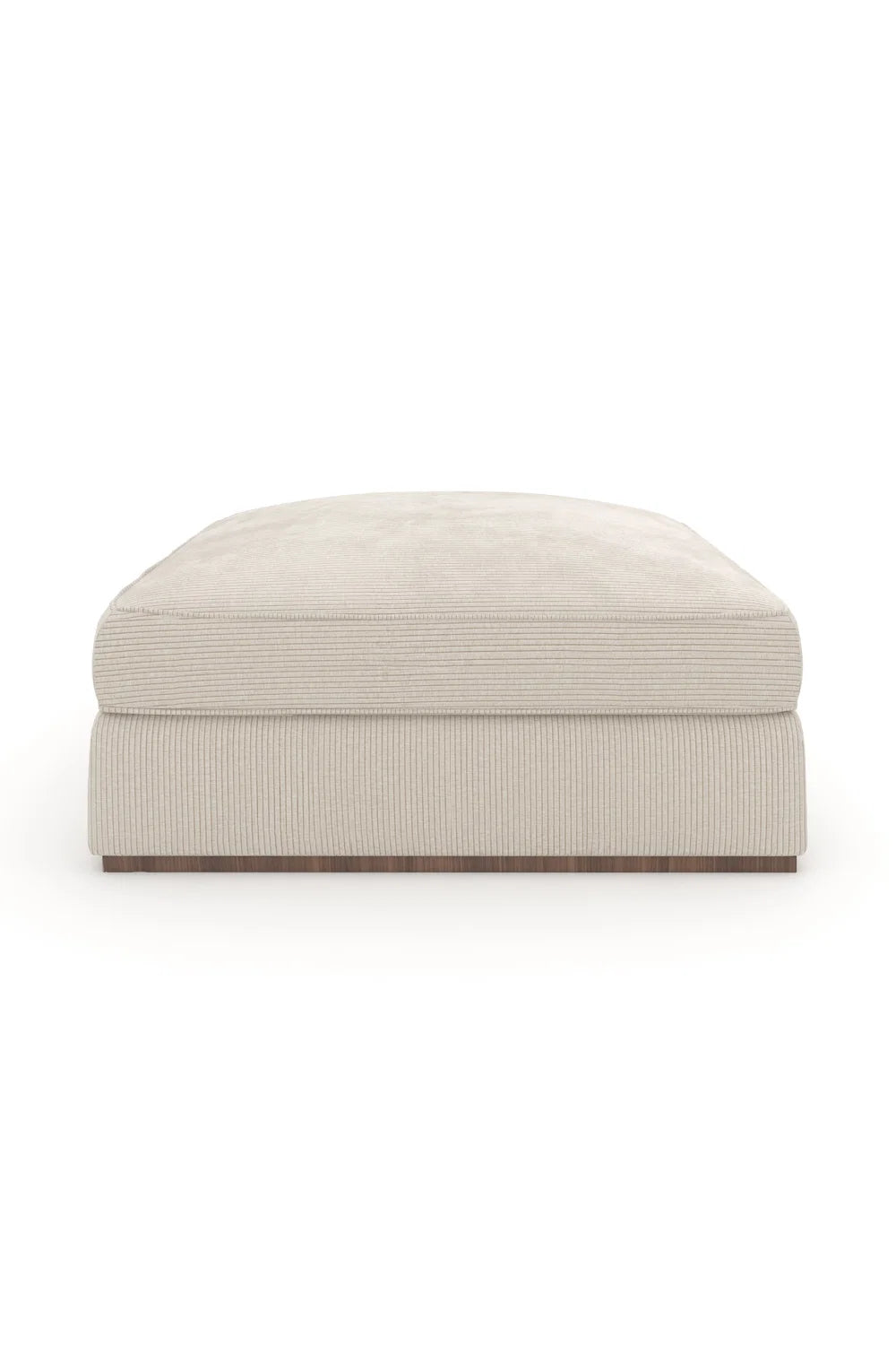 Luxury Upholstered Modern Square Ottoman European Style for Villa