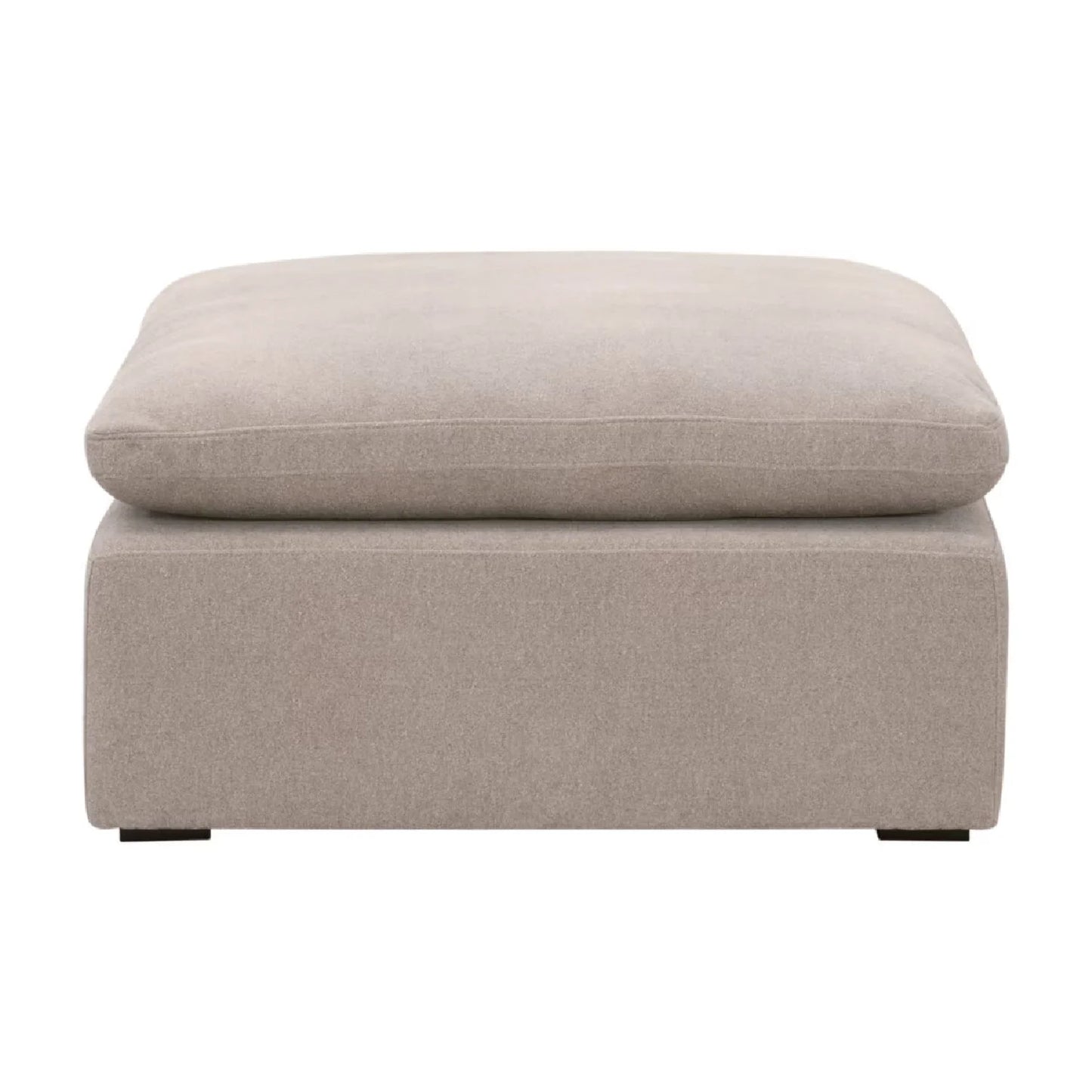 Luxury Upholstered Modern Square Ottoman European Style for Villa