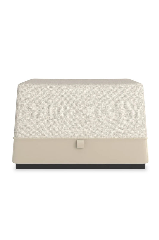 Luxury Upholstered Modern Square Ottoman European Style for Villa
