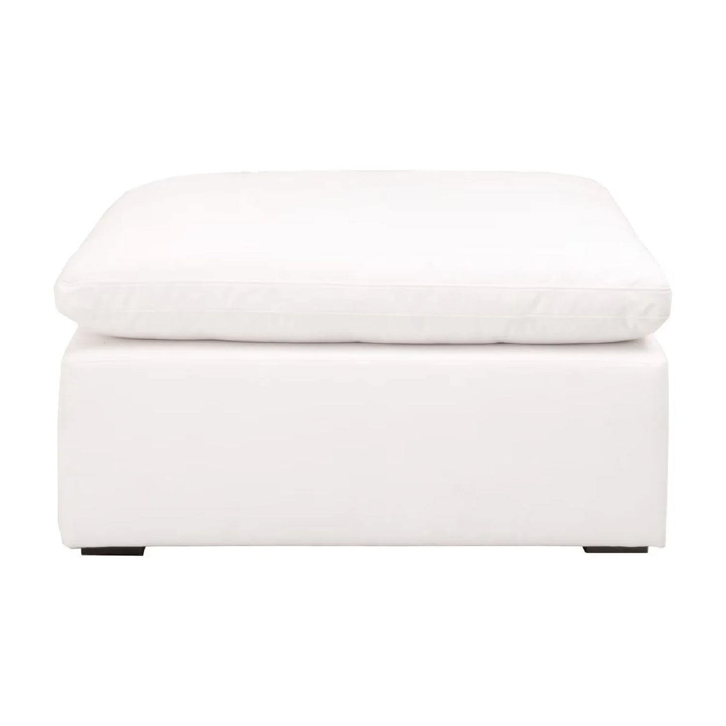 Luxury Upholstered Modern Square Ottoman European Style for Villa