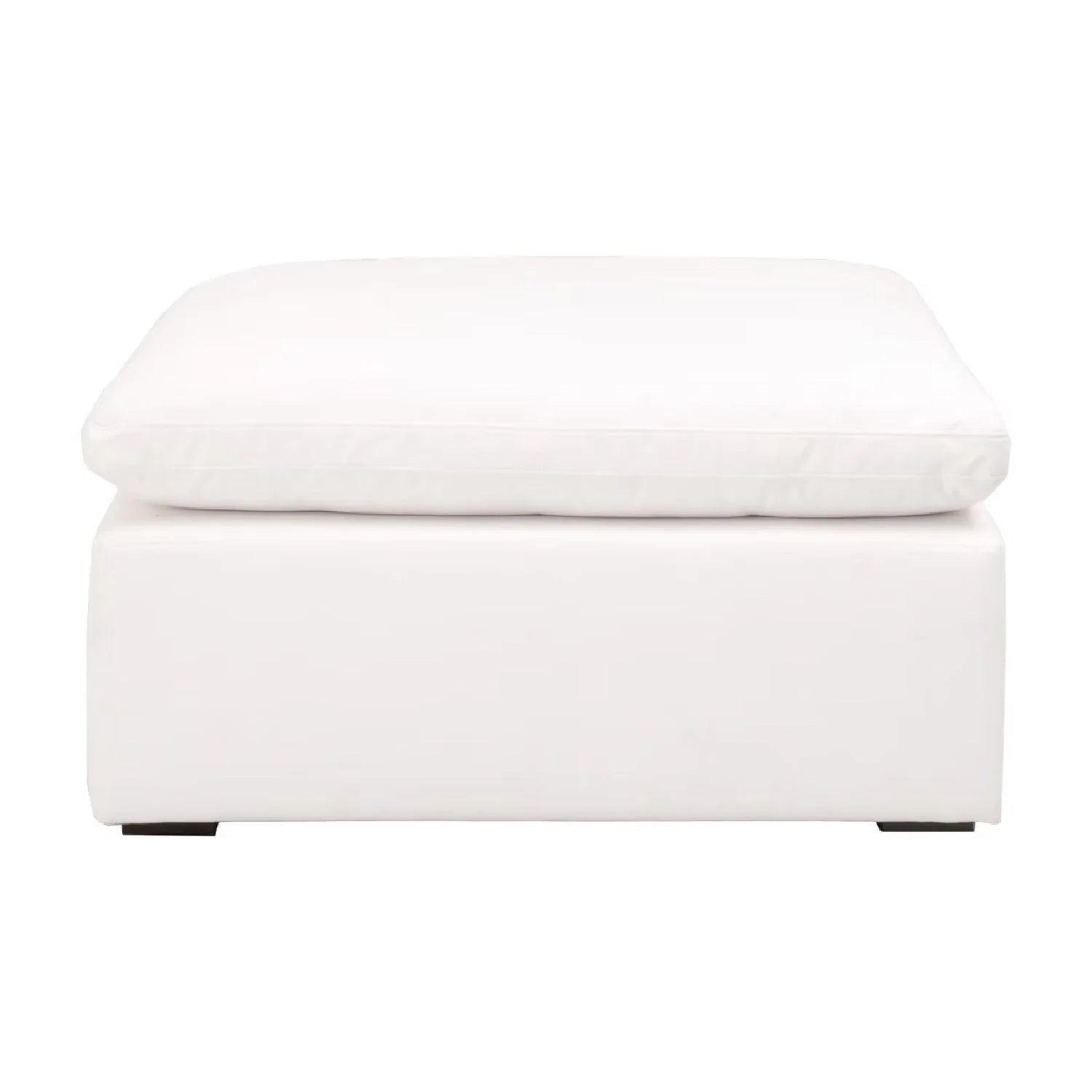 Luxury Upholstered Modern Square Ottoman European Style for Villa