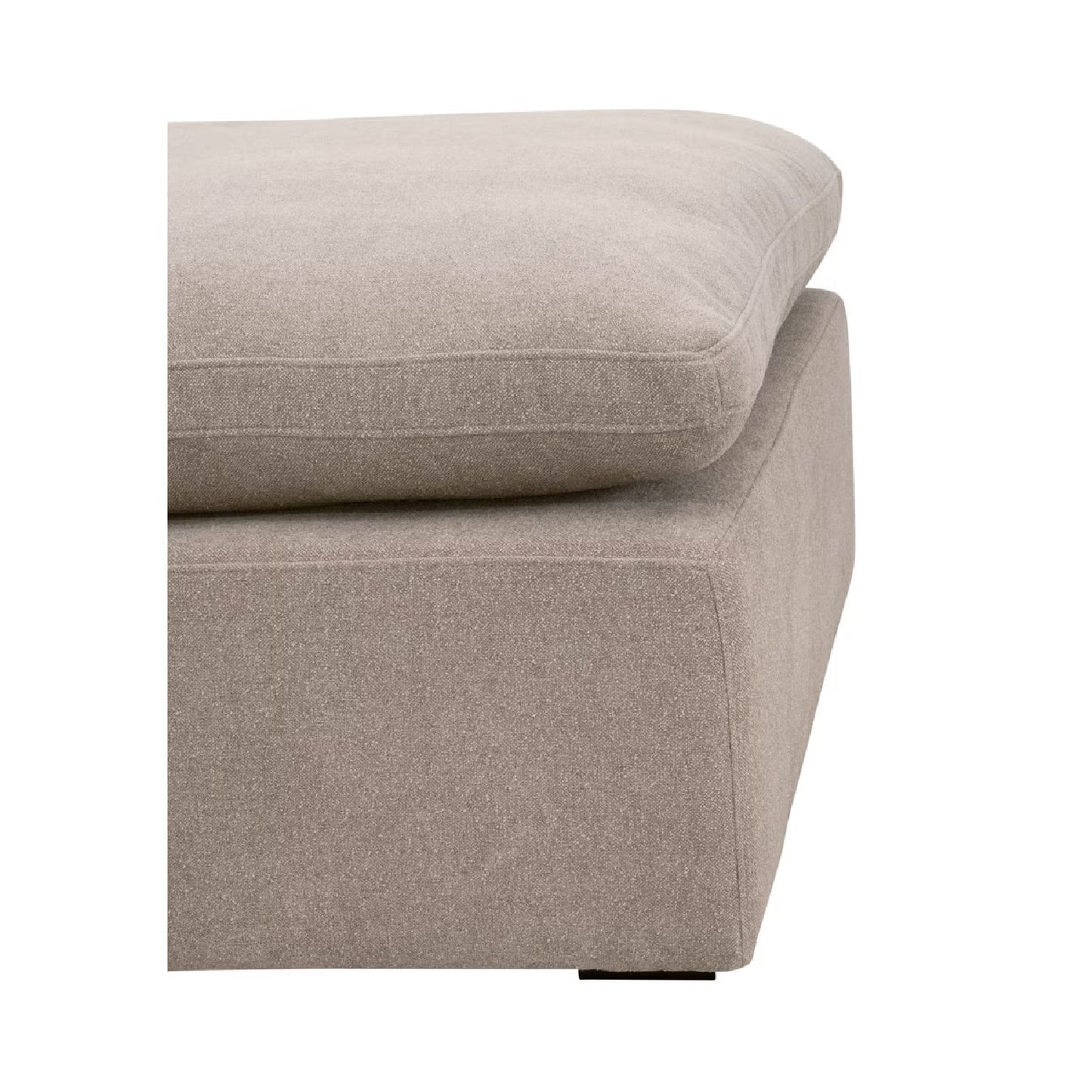 Luxury Upholstered Modern Square Ottoman European Style for Villa