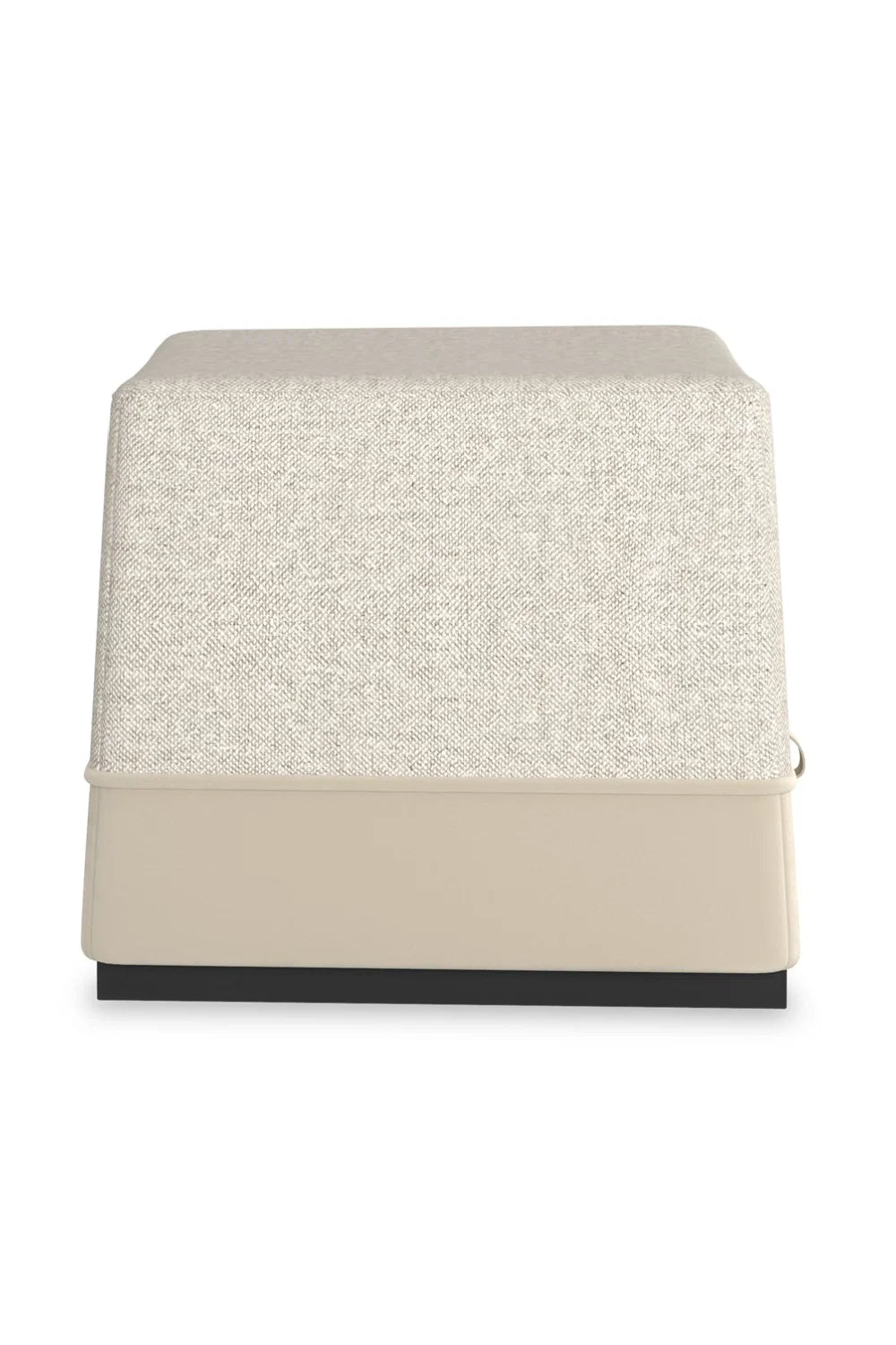 Luxury Upholstered Modern Square Ottoman European Style for Villa