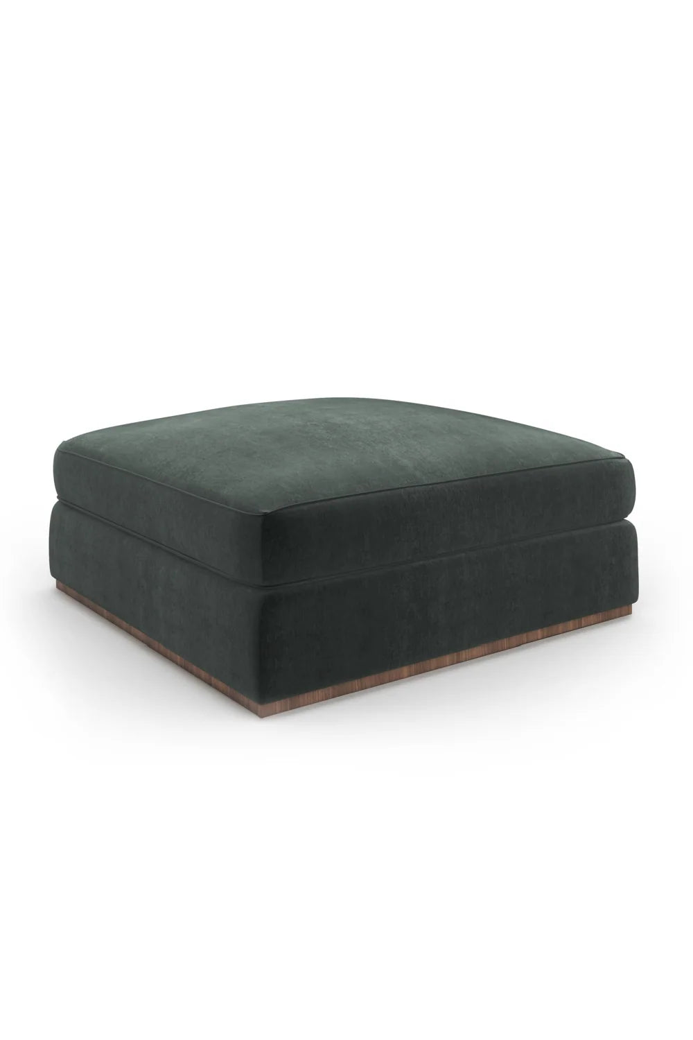 Luxury Upholstered Modern Square Ottoman European Style for Villa