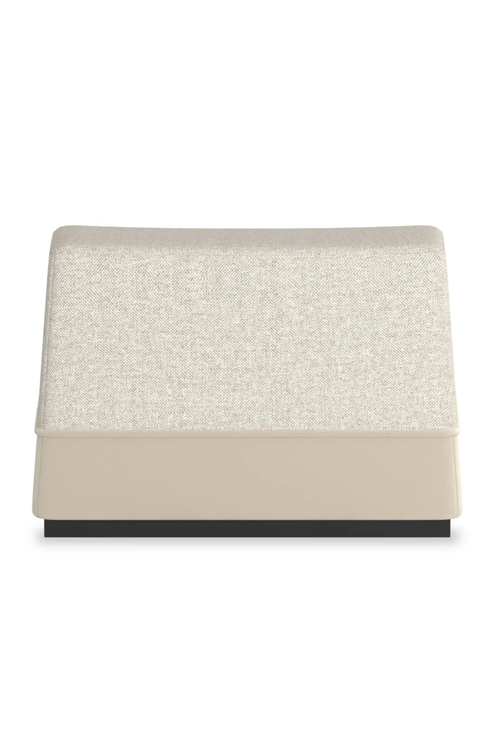 Luxury Upholstered Modern Square Ottoman European Style for Villa