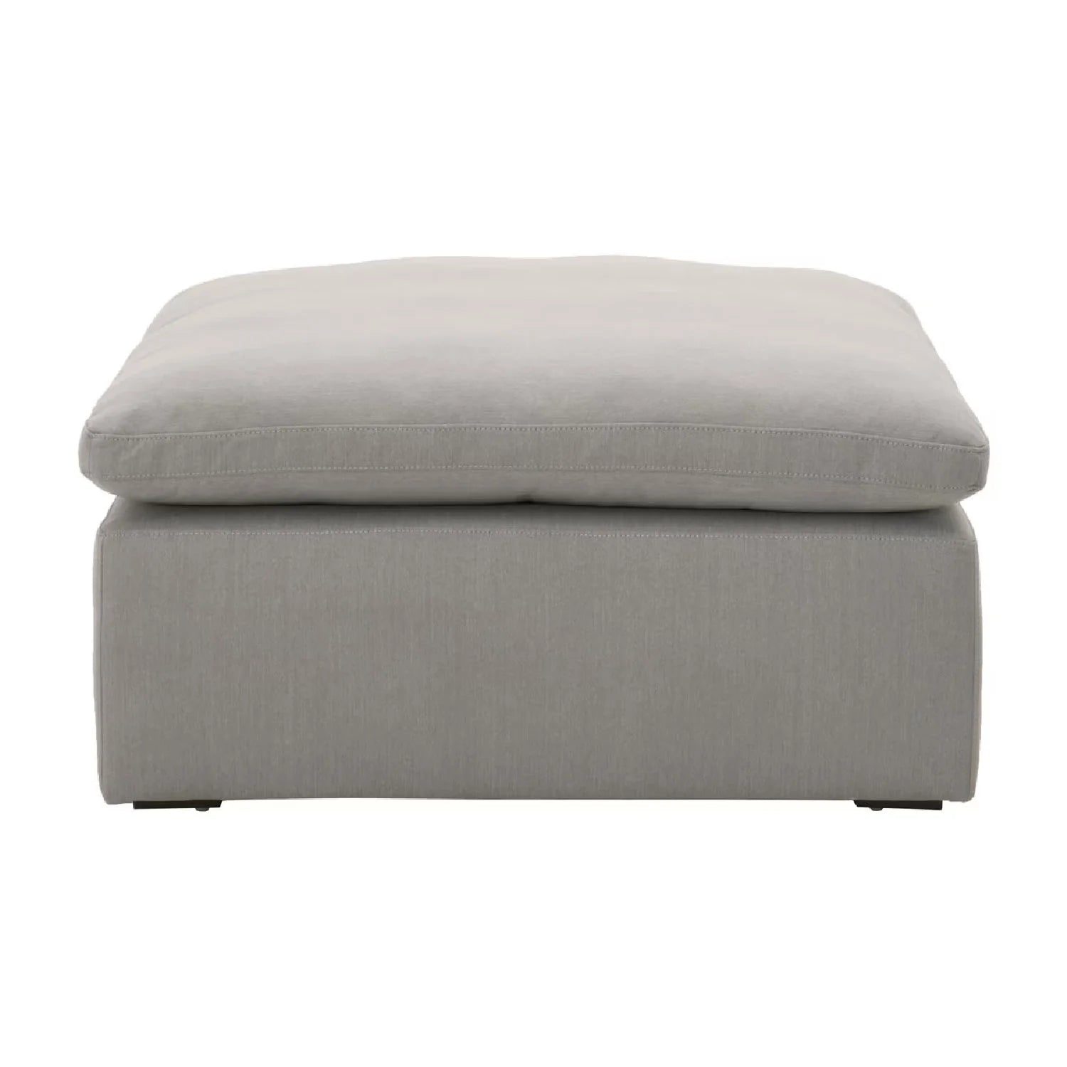 Luxury Upholstered Modern Square Ottoman European Style for Villa