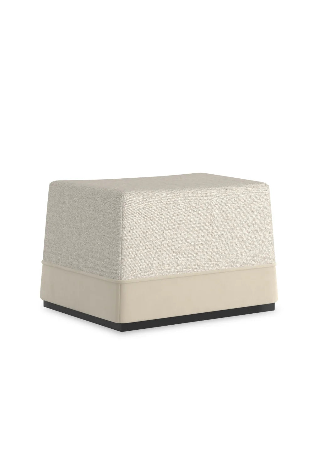 Luxury Upholstered Modern Square Ottoman European Style for Villa