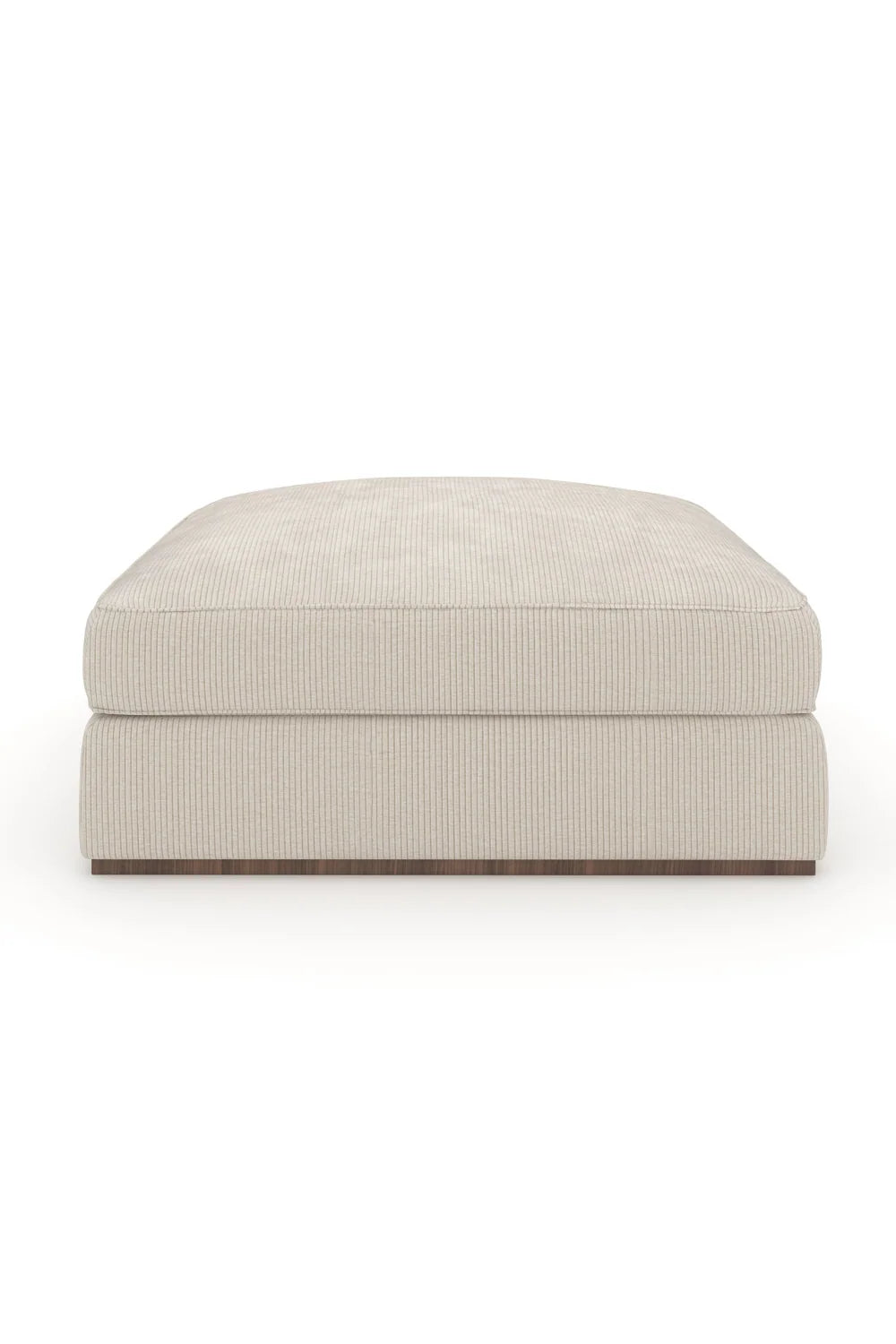 Luxury Upholstered Modern Square Ottoman European Style for Villa