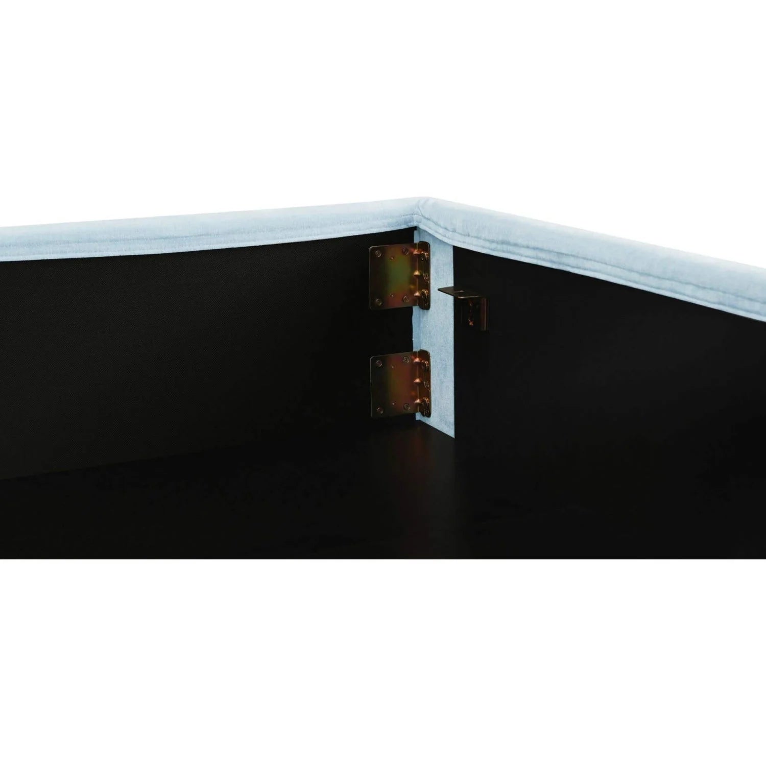 Luxury Upholstered Modern Storage Bed European Style for Villa