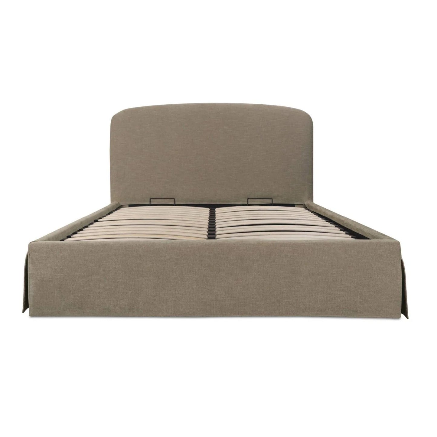 Luxury Upholstered Modern Storage Bed European Style for Villa