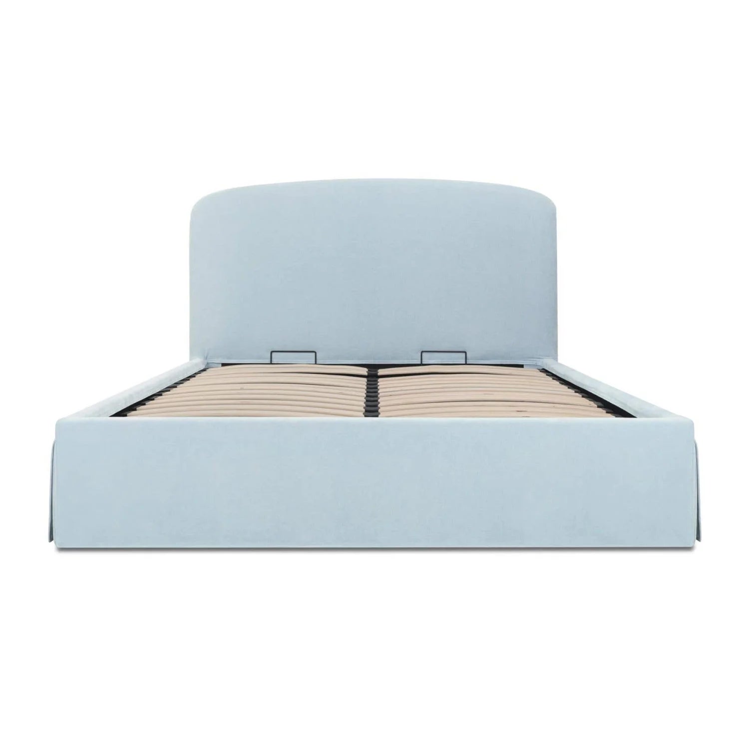 Luxury Upholstered Modern Storage Bed European Style for Villa