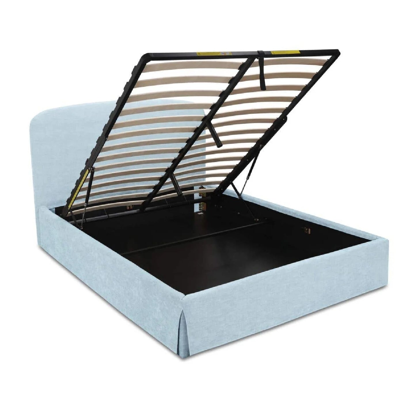 Luxury Upholstered Modern Storage Bed European Style for Villa