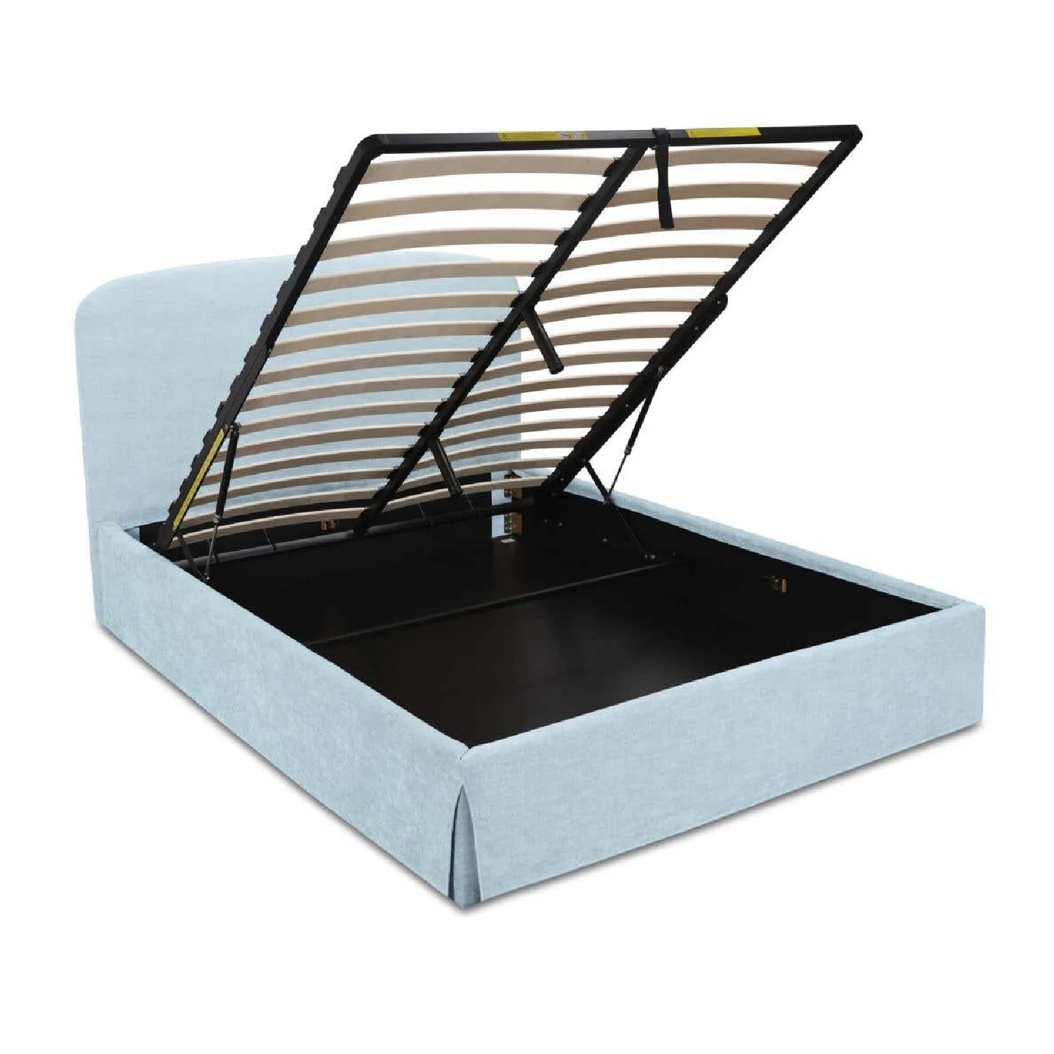 Luxury Upholstered Modern Storage Bed European Style for Villa