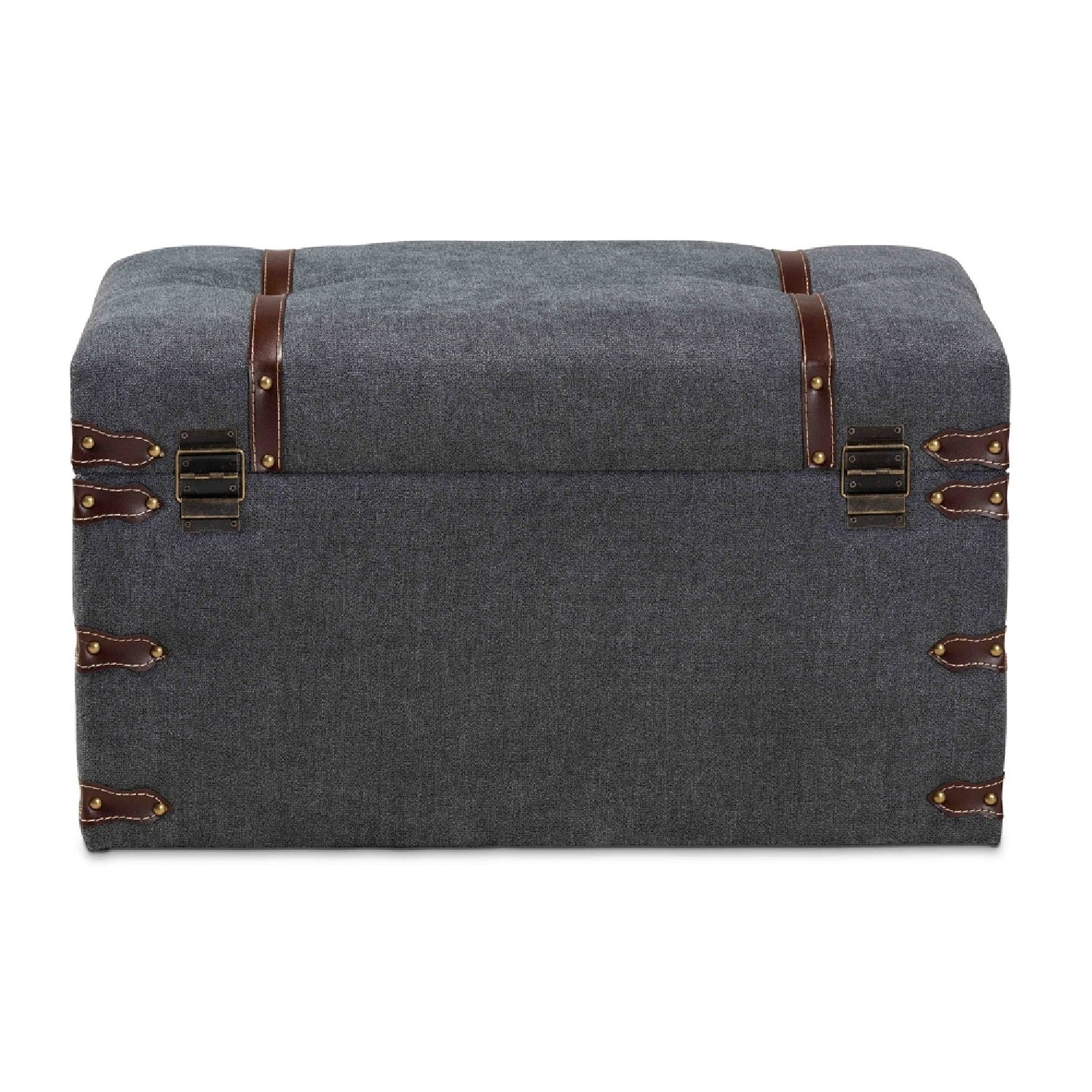 Luxury Upholstered Modern Storage Ottoman European Style for Villa