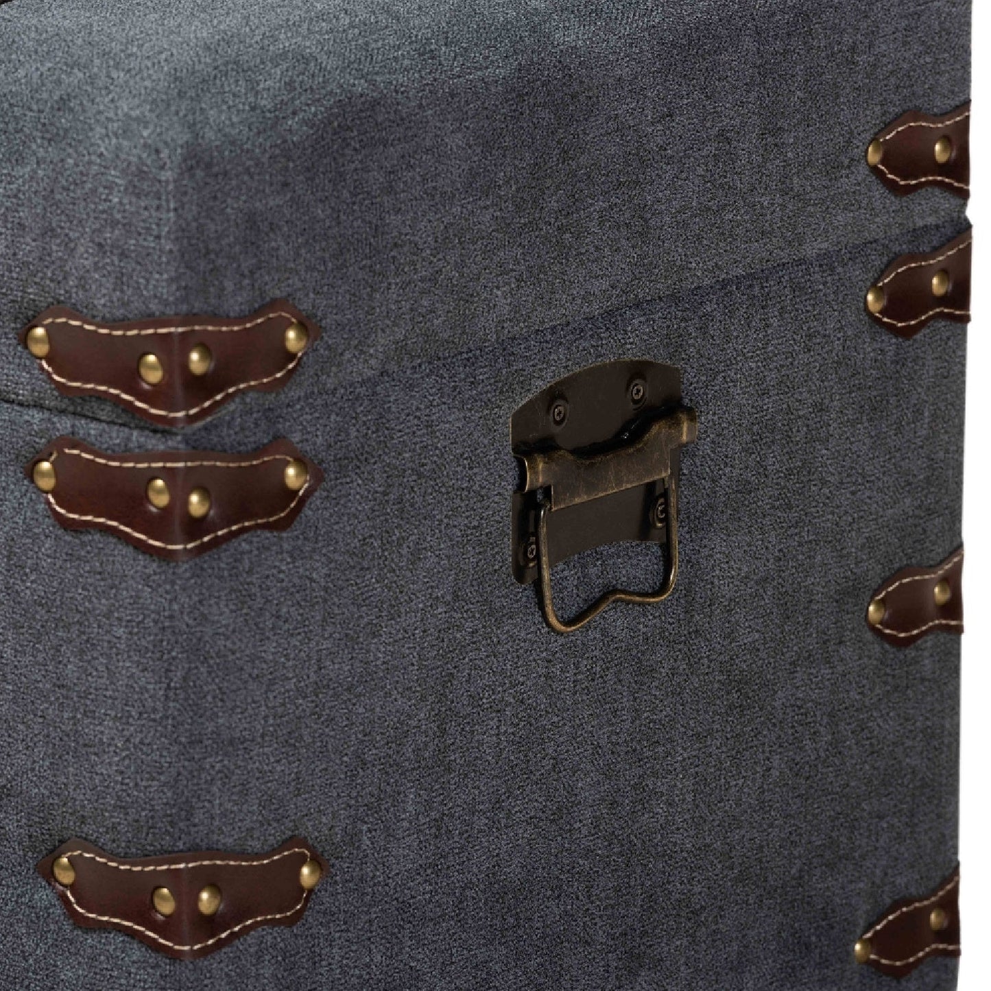 Luxury Upholstered Modern Storage Ottoman European Style for Villa