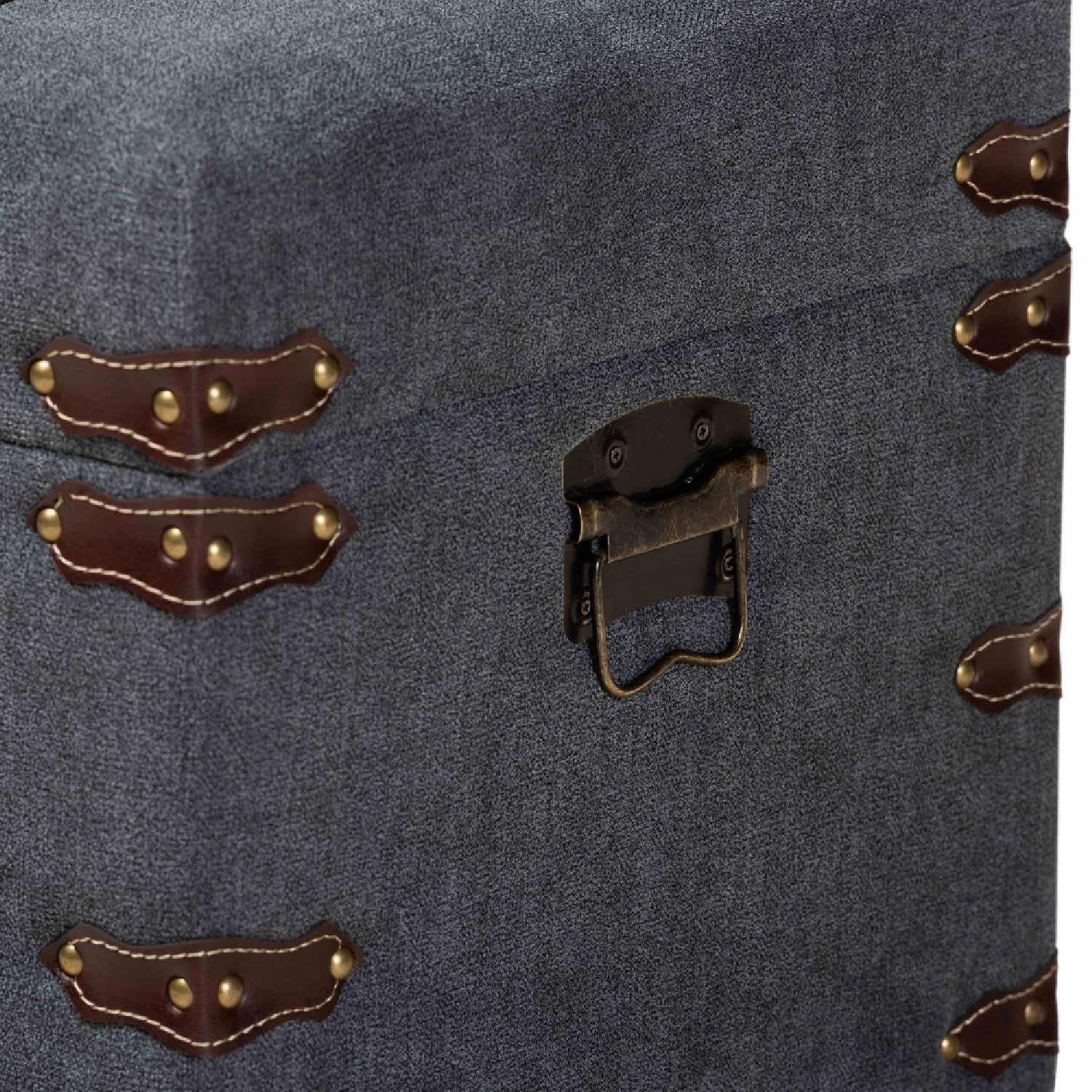 Luxury Upholstered Modern Storage Ottoman European Style for Villa