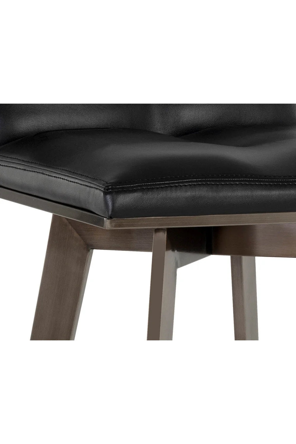 Luxury Upholstered Modern Swivel Bar Stool European Style for Villa