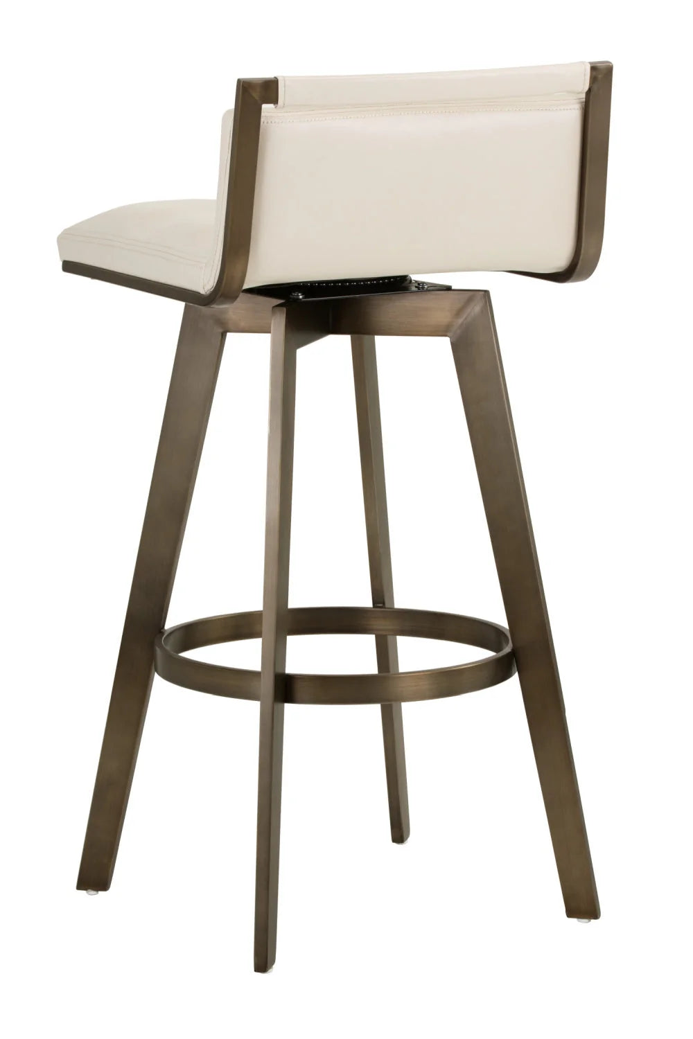 Luxury Upholstered Modern Swivel Bar Stool European Style for Villa