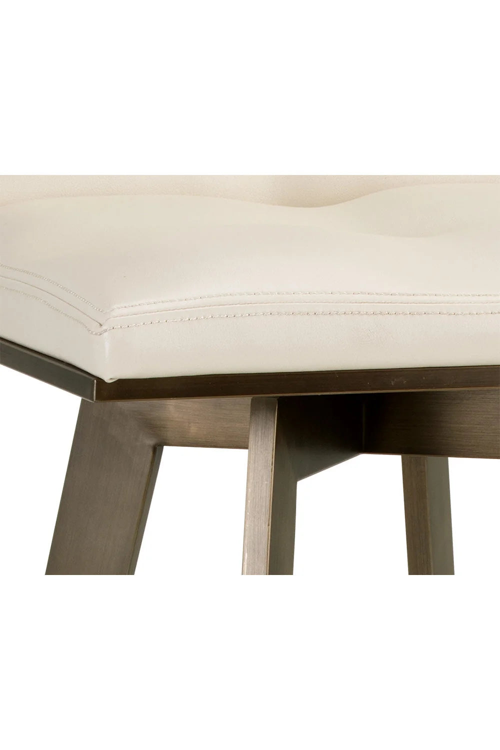 Luxury Upholstered Modern Swivel Bar Stool European Style for Villa