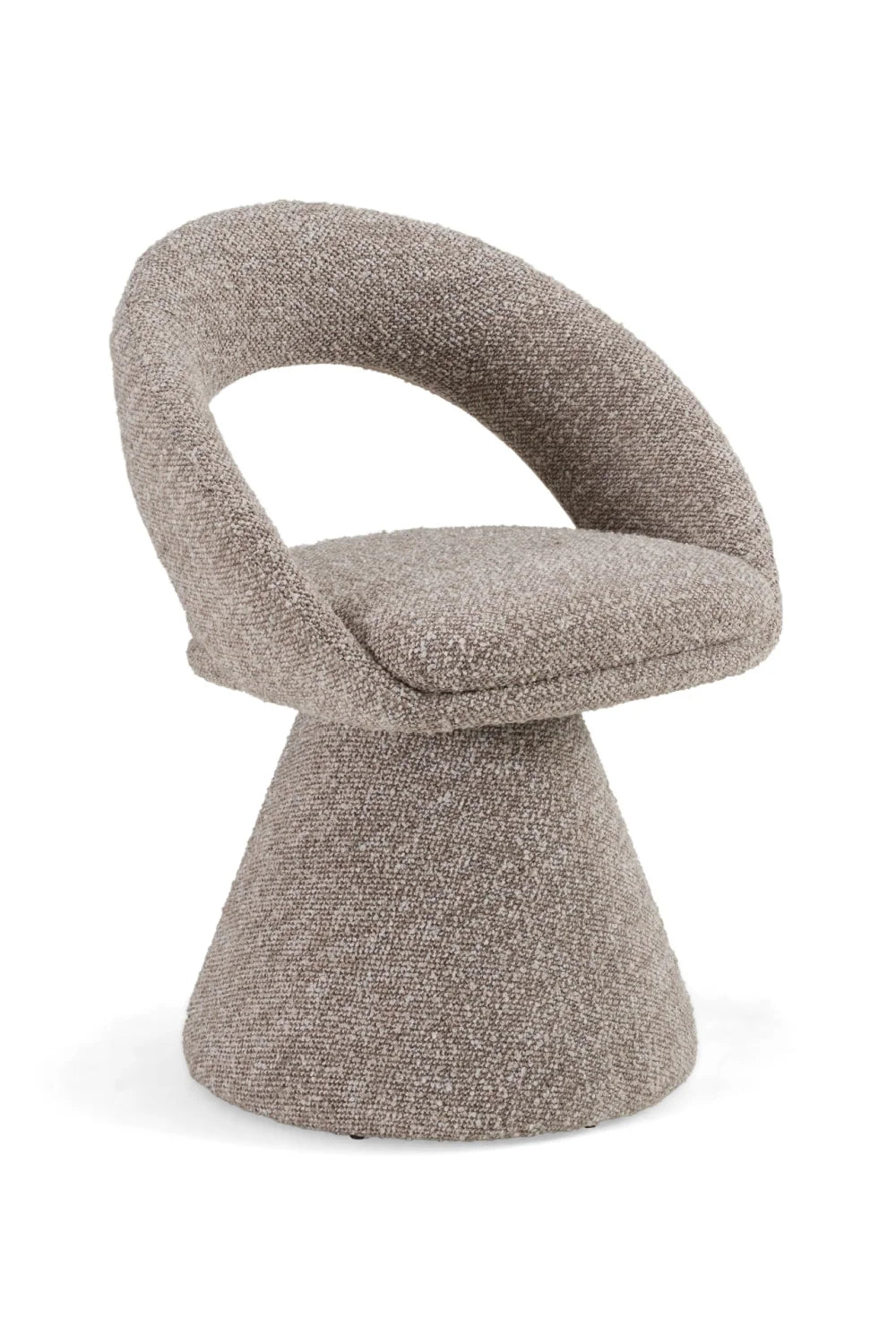 Luxury Upholstered Modern Swivel Chair European Style for Villa