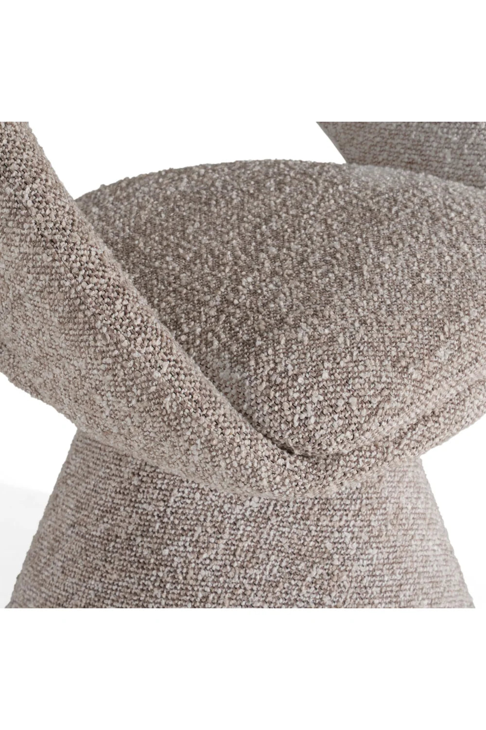 Luxury Upholstered Modern Swivel Chair European Style for Villa