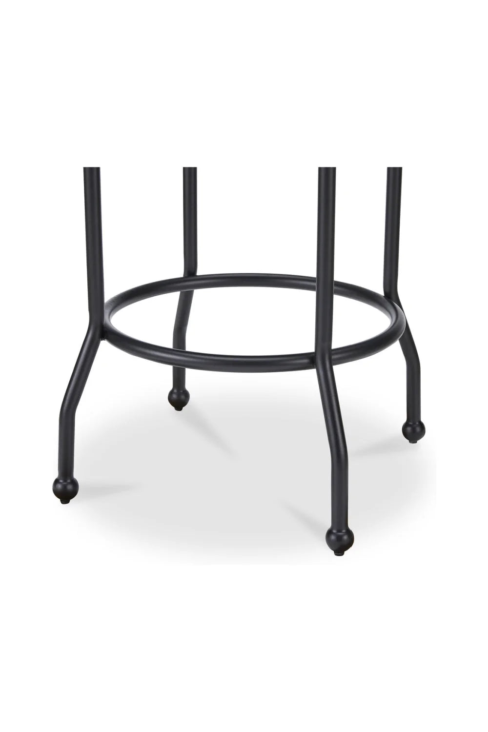 Luxury Upholstered Modern Swivel Counter Stool European Style for Villa
