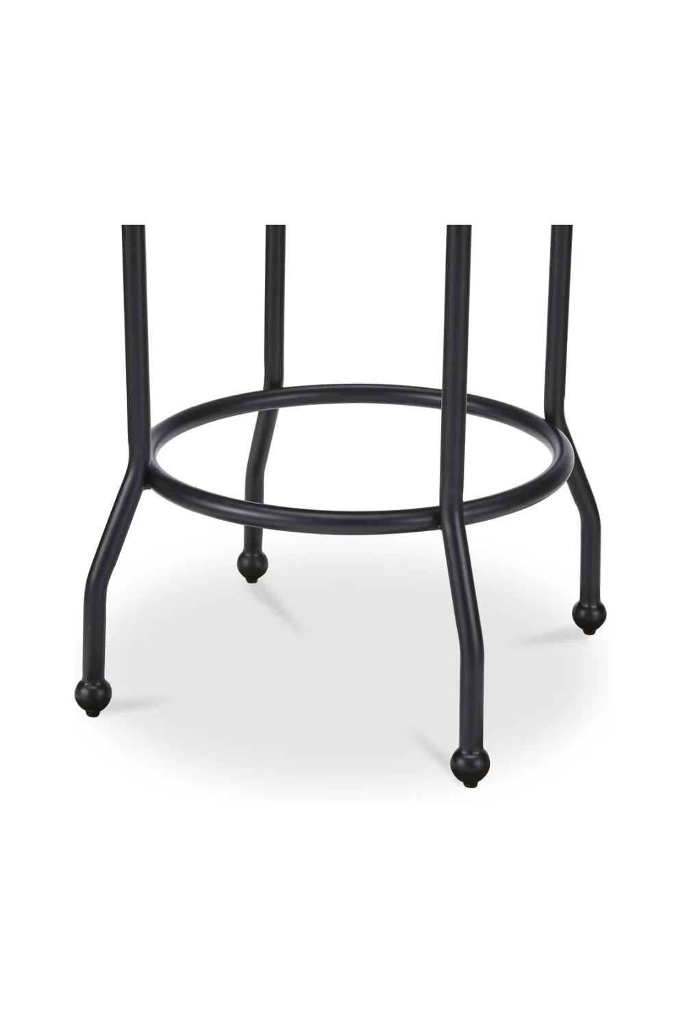 Luxury Upholstered Modern Swivel Counter Stool European Style for Villa