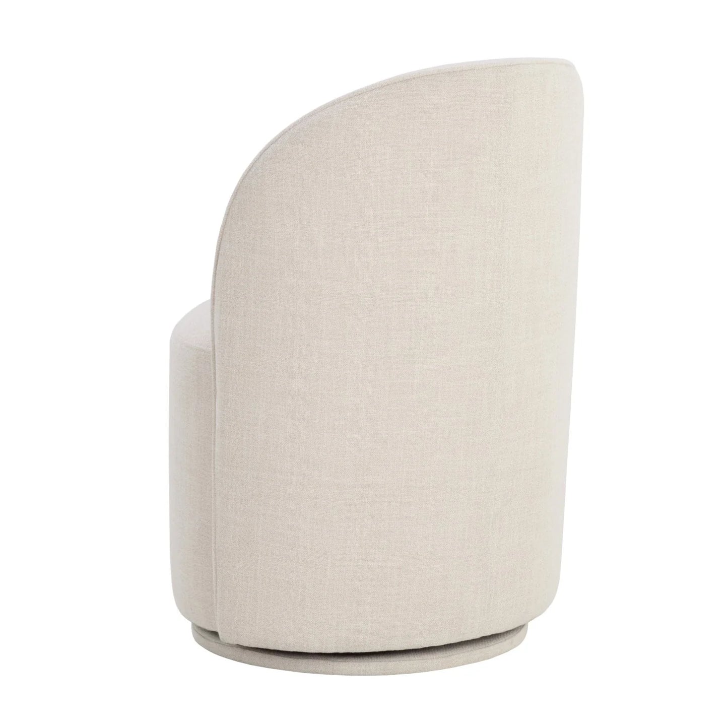 Luxury Upholstered Modern Swivel Dining Chair European Style for Villa