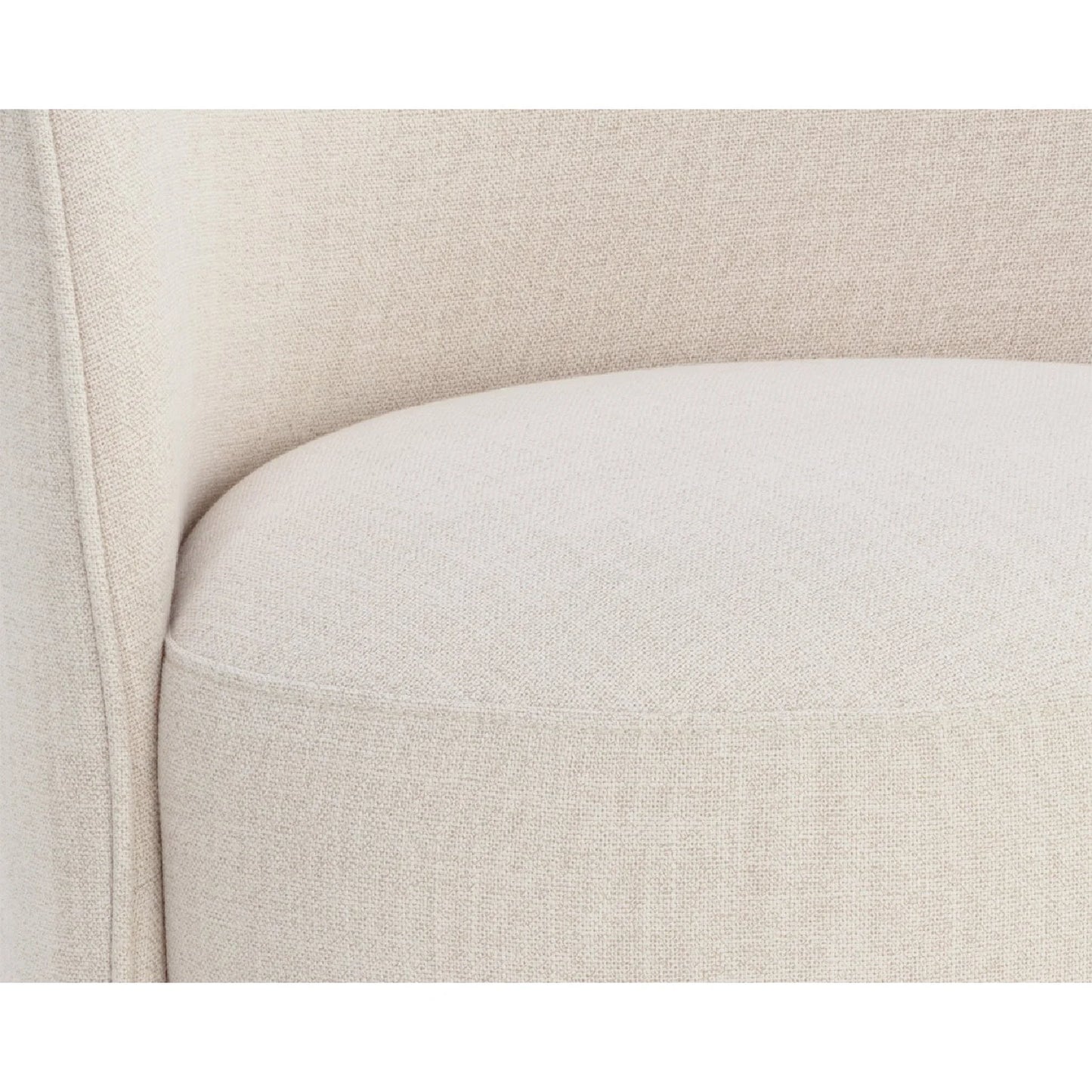 Luxury Upholstered Modern Swivel Dining Chair European Style for Villa