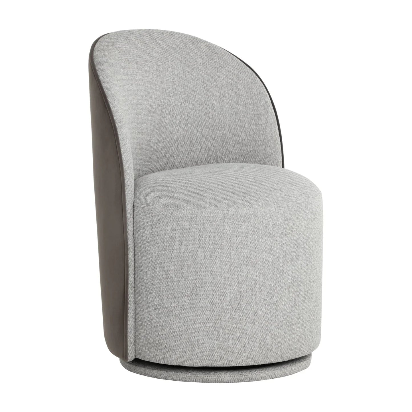Luxury Upholstered Modern Swivel Dining Chair European Style for Villa