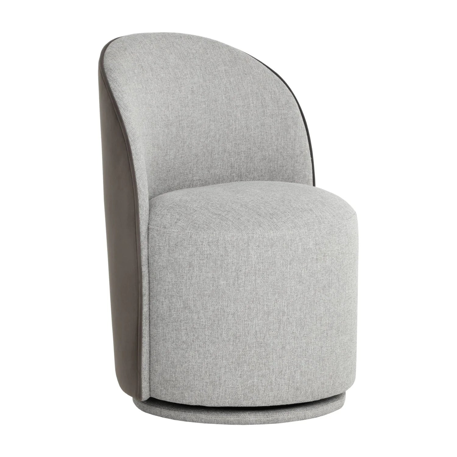 Luxury Upholstered Modern Swivel Dining Chair European Style for Villa