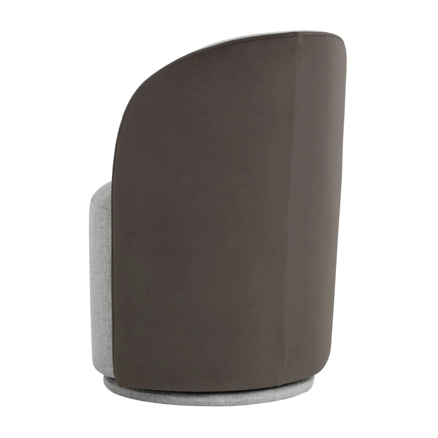 Luxury Upholstered Modern Swivel Dining Chair European Style for Villa