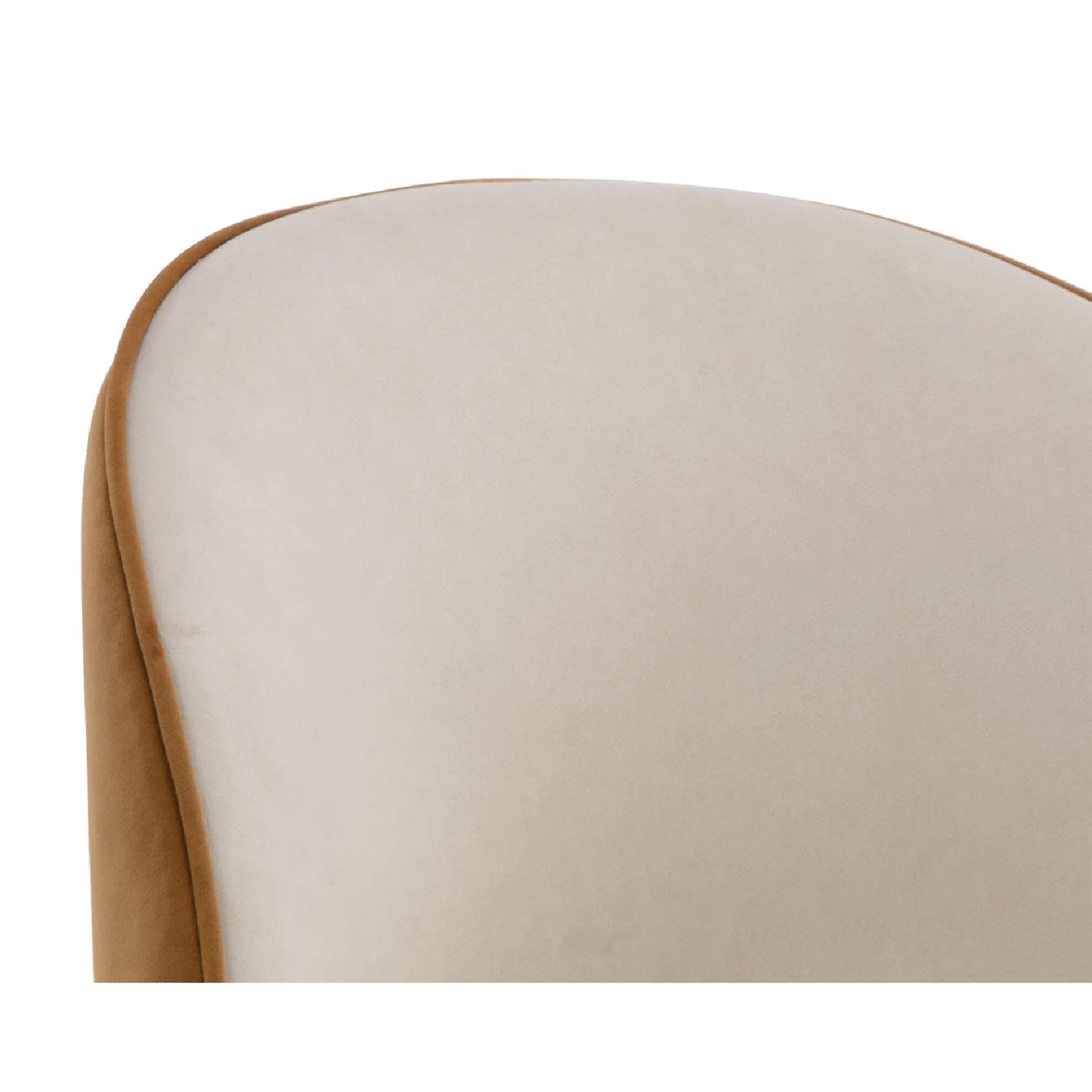 Luxury Upholstered Modern Swivel Dining Chair European Style for Villa