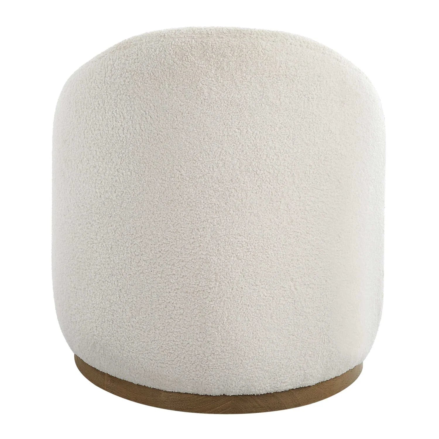 Luxury Upholstered Modern Swivel Ottoman European Style for Villa
