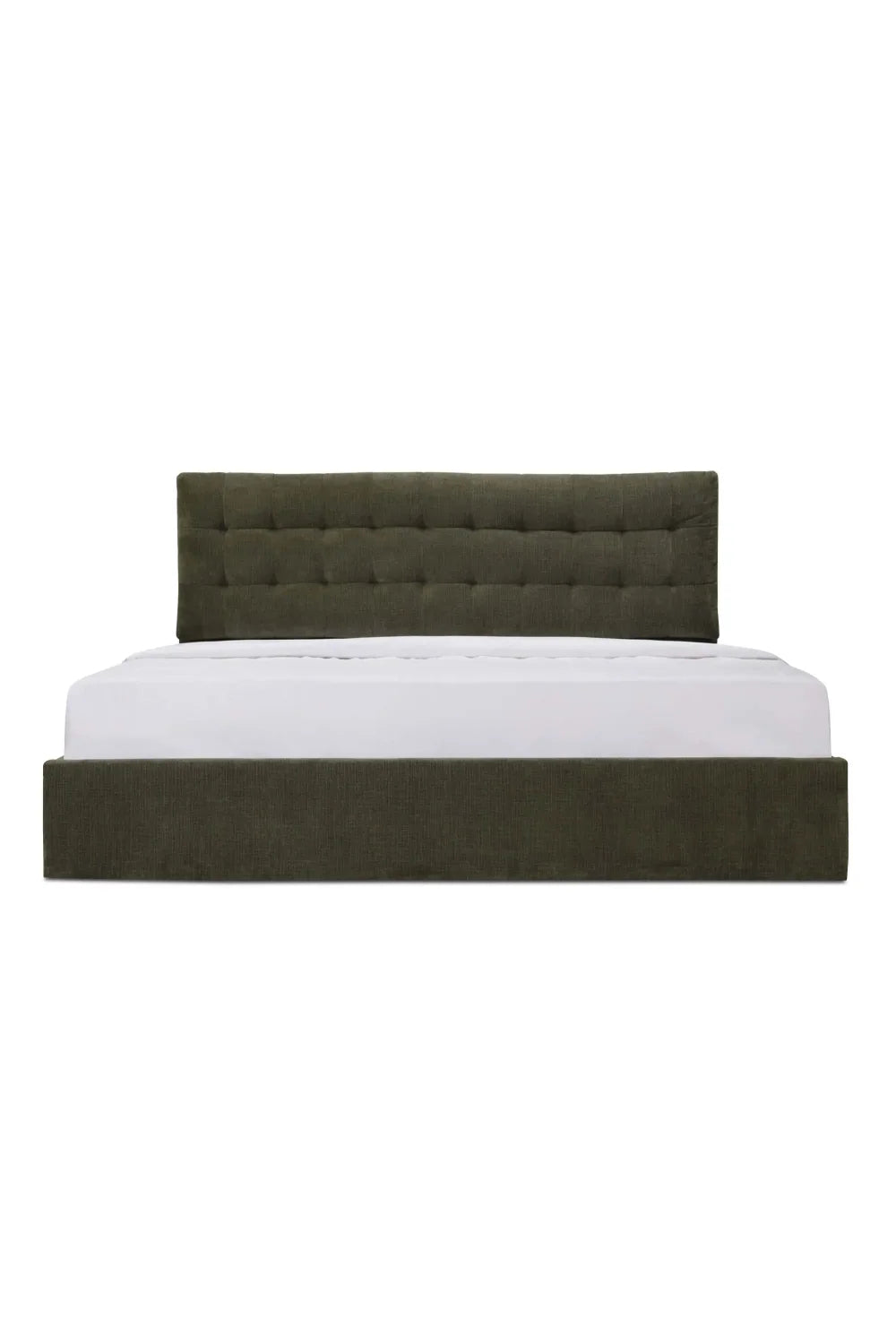 Luxury Upholstered Modern Tufted Storage Bed European Style for Villa