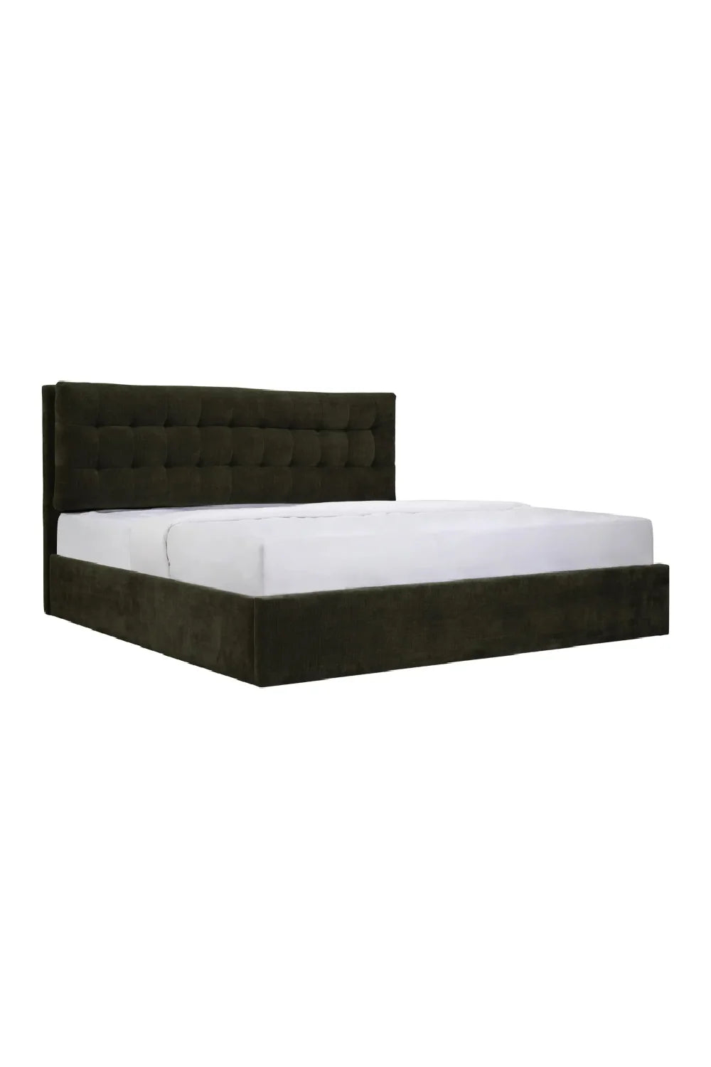 Luxury Upholstered Modern Tufted Storage Bed European Style for Villa